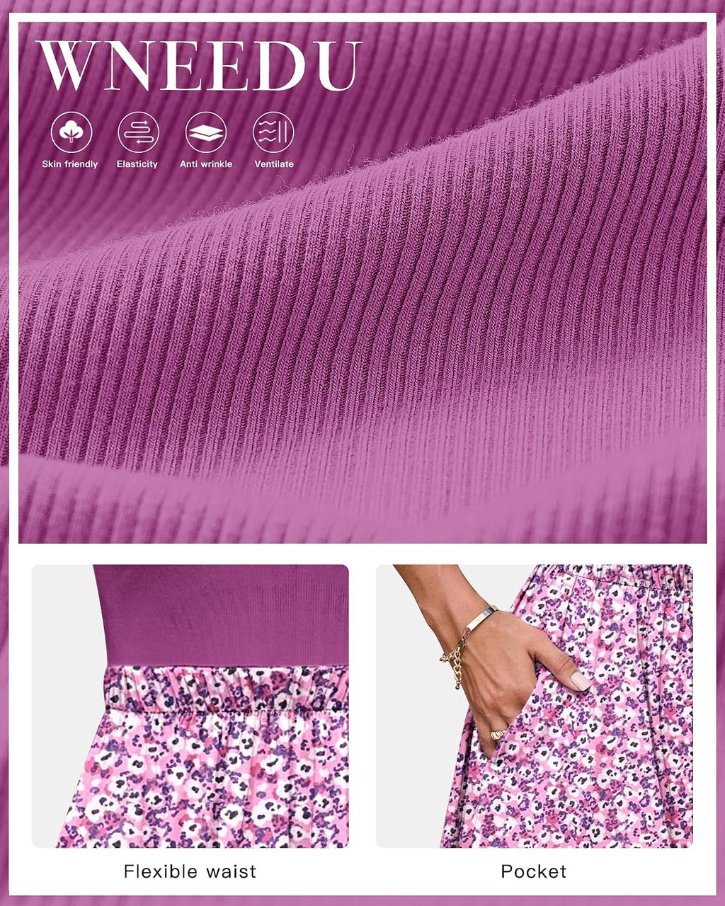 Casual Summer Tank Dress with Pockets - Lightweight Beach Sundress ( Miss Caprice )