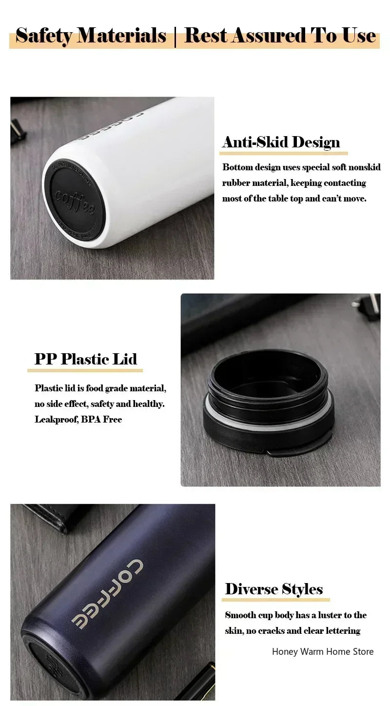 Mini Thermos de Poche en Acier Inoxydable (200ml / 360ml)