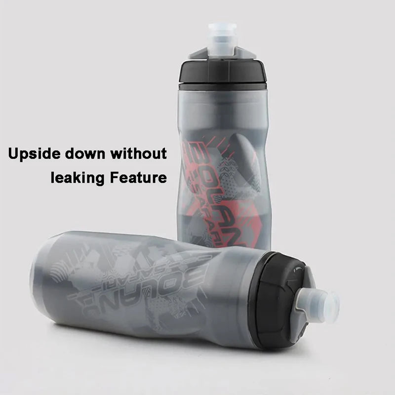 BOLANY Bidon de Vélo Isotherme à Double Paroi (600ml)