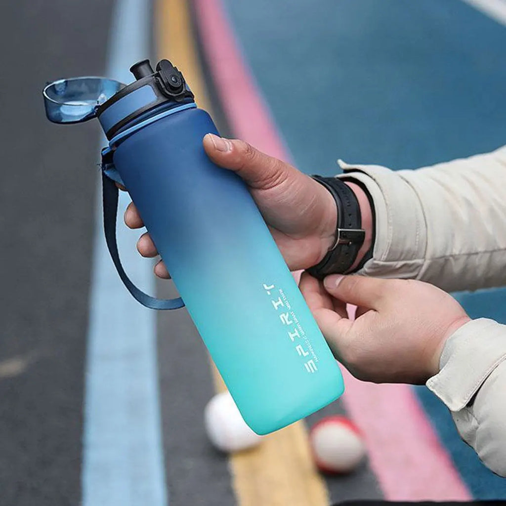 WIFEFUN Bouteille d'Eau de Sport Dégradée
