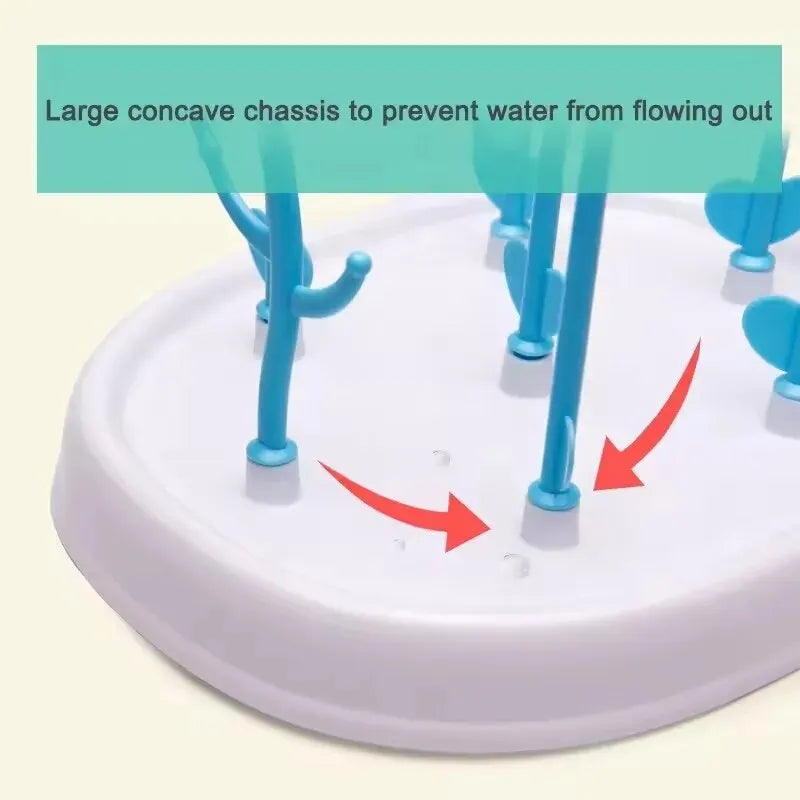 Égouttoir à Biberons Compact et Évolutif – Support de Séchage pour Accessoires Bébé