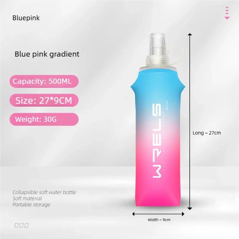 Gourde Souple Pliable en TPU (250ml / 500ml)