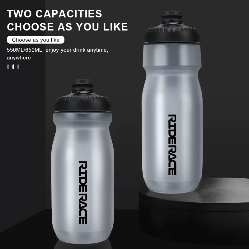 Gourde de Cyclisme Souple riderace – Hydratation par Pression / 650ml