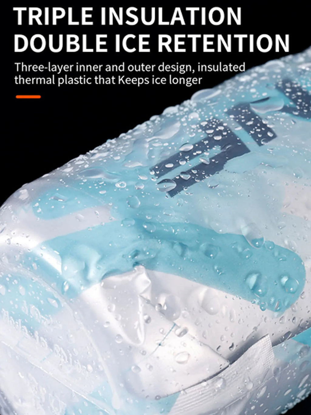Gourde de Sport Légère en Plastique (610ml)