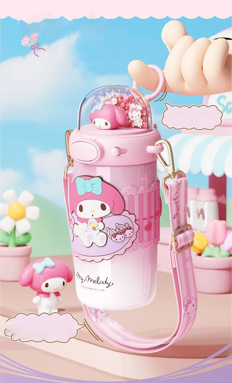 Gourde Isotherme Enfant Design Arrondi avec Corde de Transport – Inox 316 / 580ml