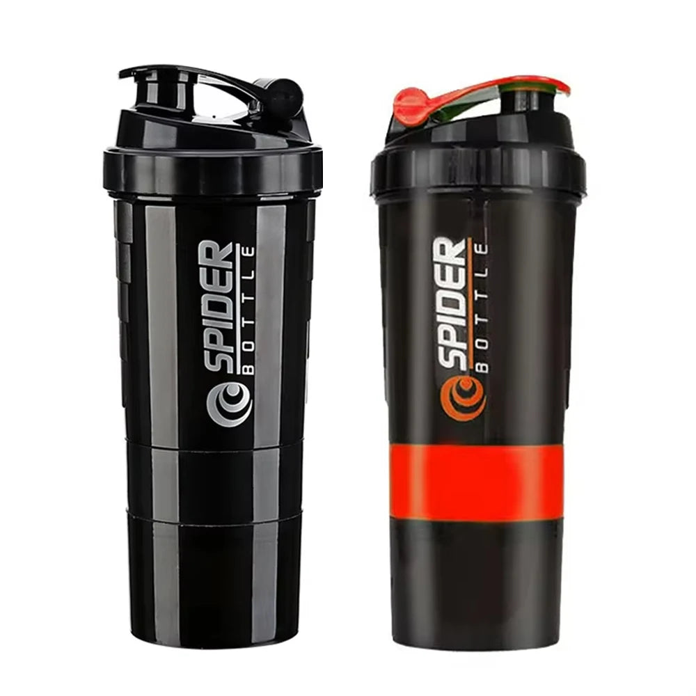 Shaker de Protéines à 3 Couches (Fitness &  Muscu)