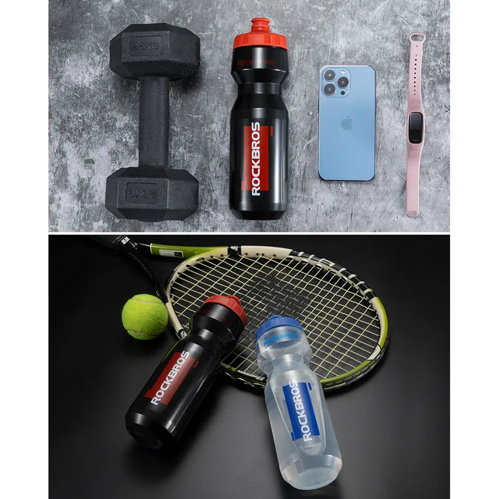 Pack Cyclisme ROCKBROS 2-en-1 – Gourde de Sport 750ml et Porte-Gourde Assorti
