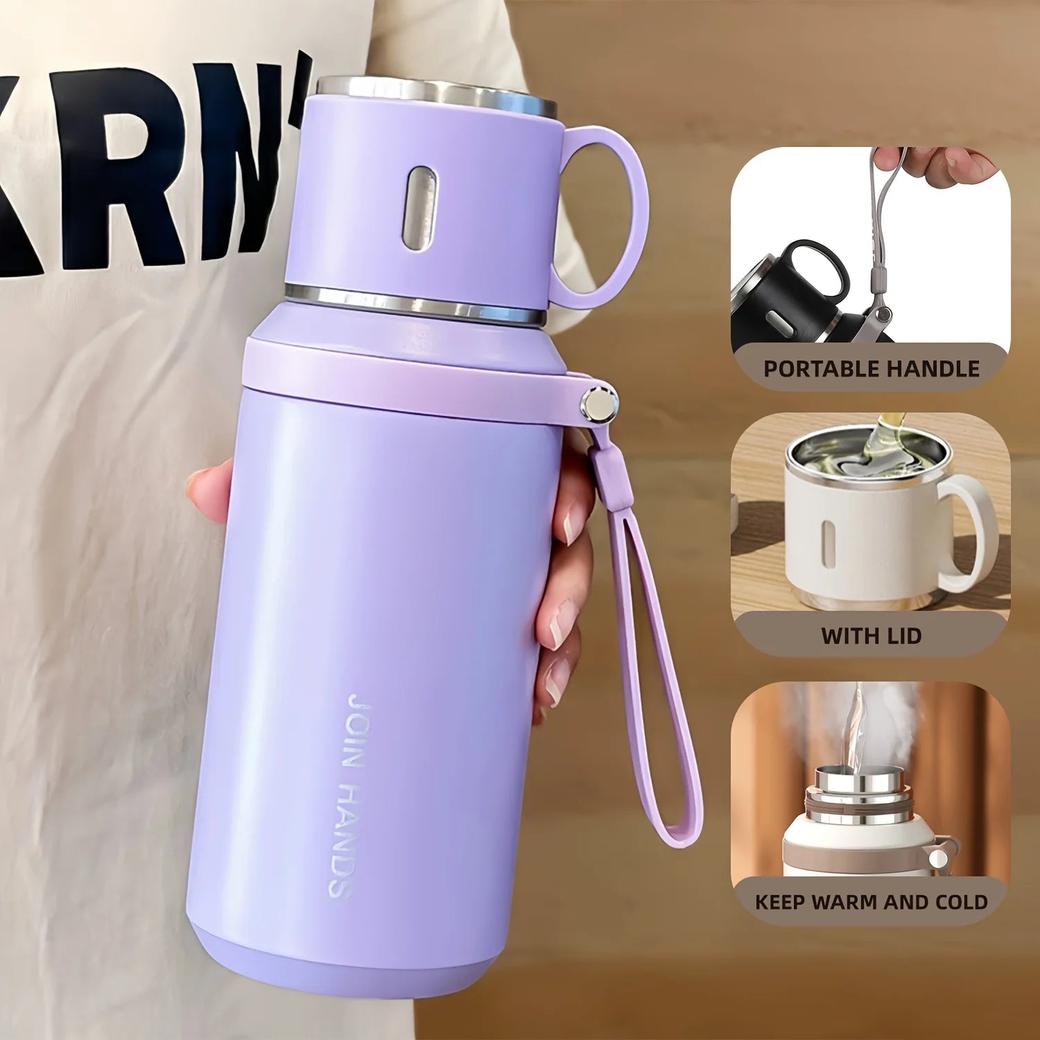 Thermos Isotherme "Coupe Ventre" Élégant