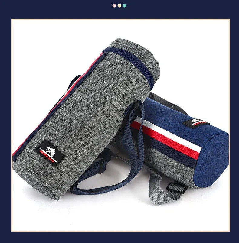 Sac Isotherme Portable en Tissu Oxford – Pochette de Transport pour Gourde