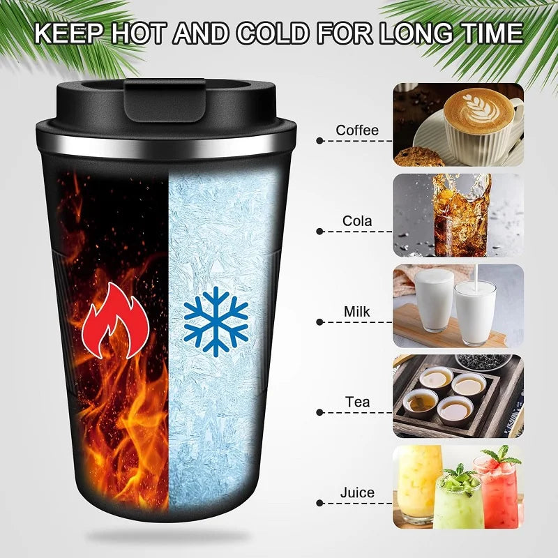 Mug Isotherme de Voyage "Copo Térmico" (380ml / 510ml)