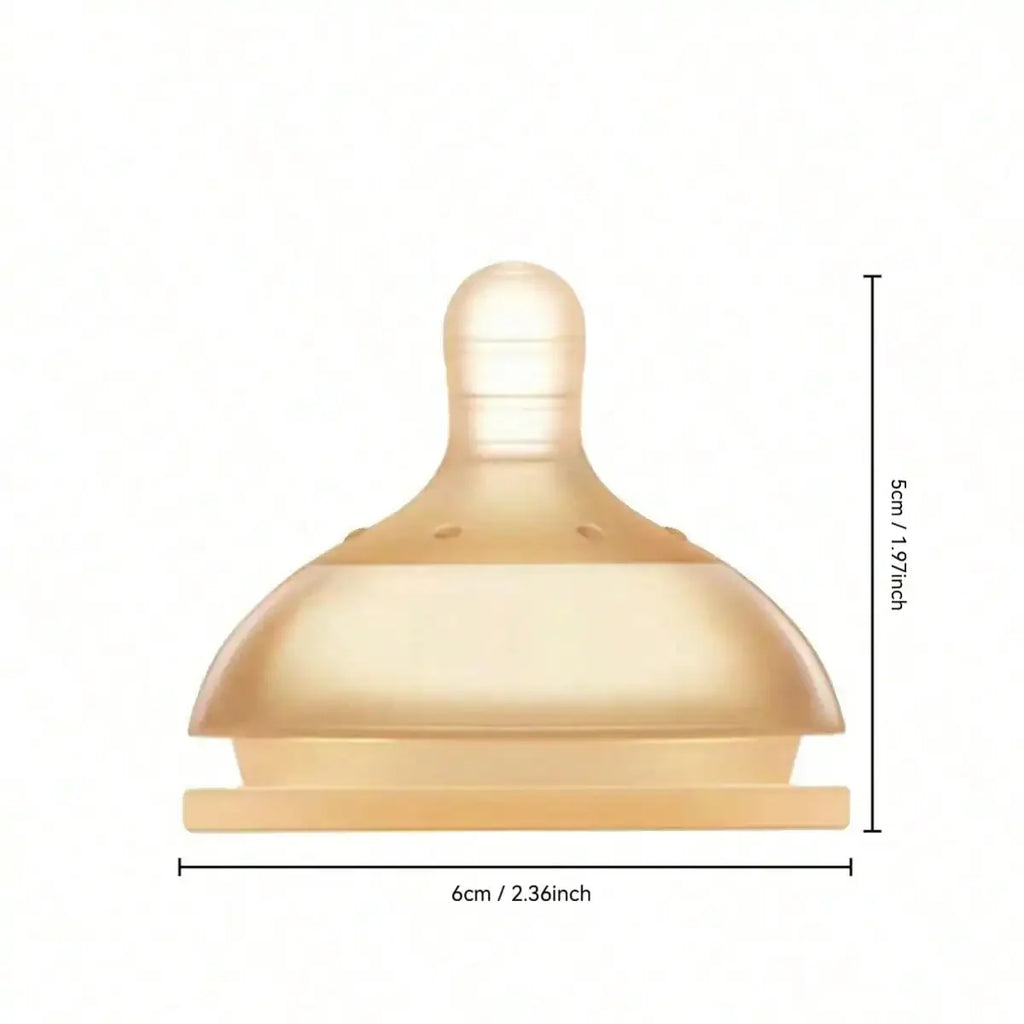 Biberon Évolutif en Verre Borosilicate Anti-Colique – Col Large / 240ml