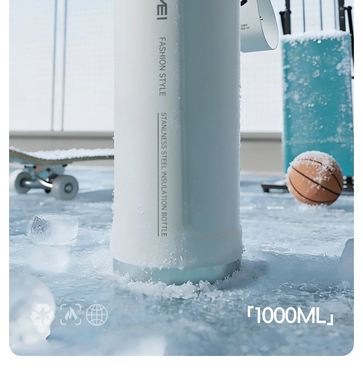 Gourde Thermos Haute Performance nRMEi – Inox 316 Double Paroi / Isolation 24H