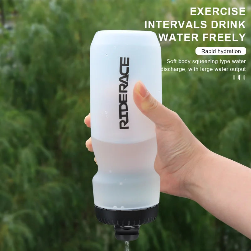 Gourde de Cyclisme Souple riderace – Hydratation par Pression / 650ml