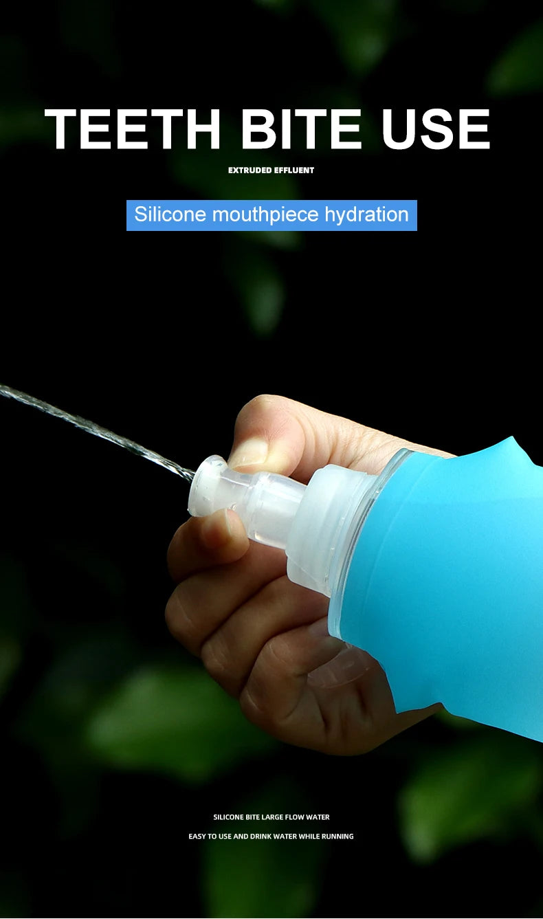 Gourde Souple Pliable en TPU (250ml / 500ml)