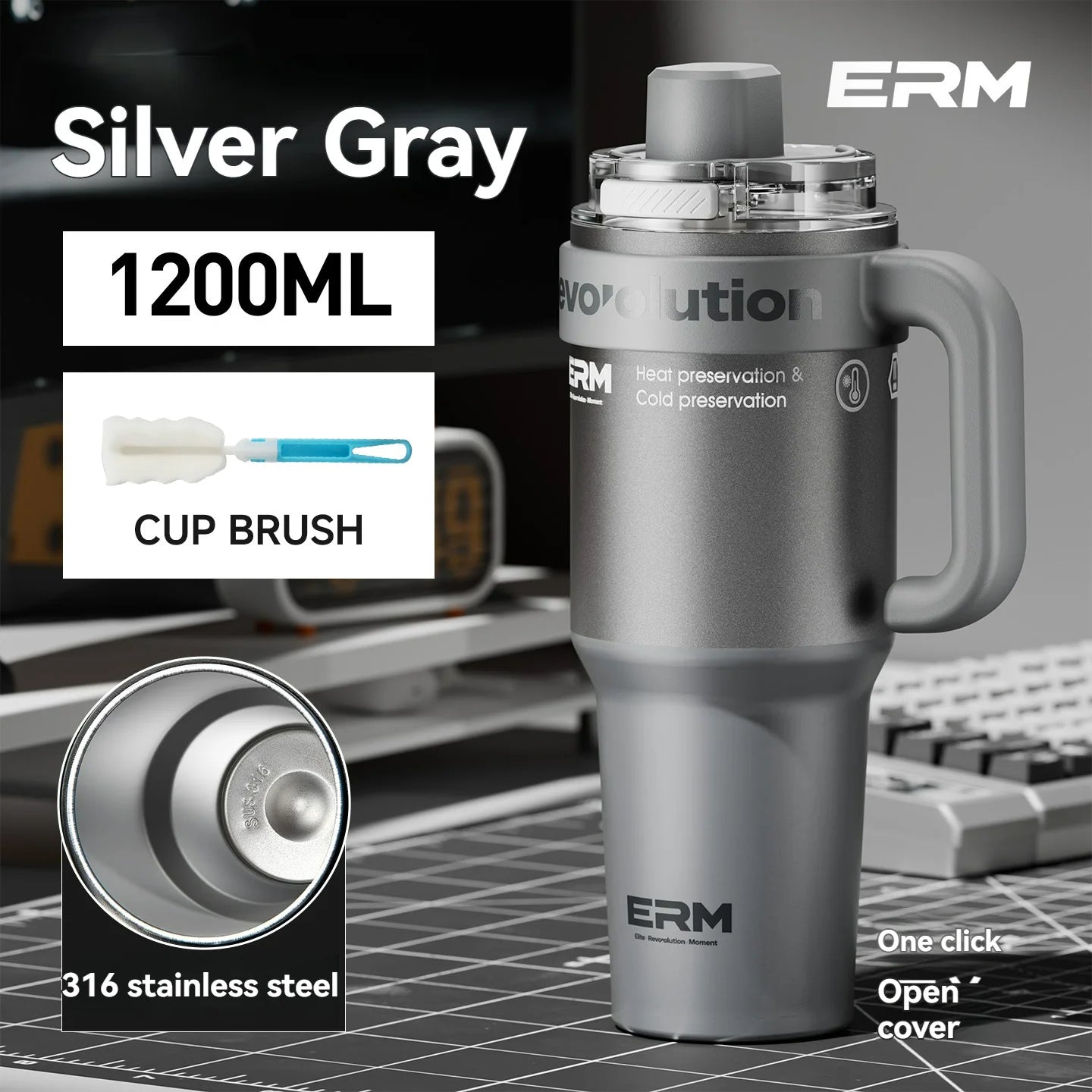Thermos Isotherme Premium avec Revêtement Céramique