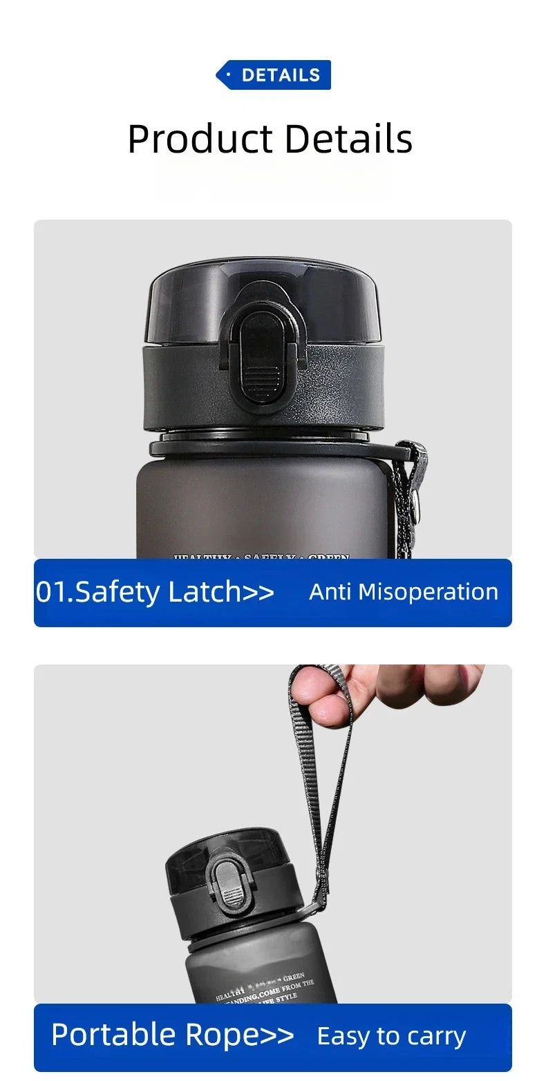 Gourde de Randonnée Portable Sans BPA – Bouteille Sport Haute Qualité
