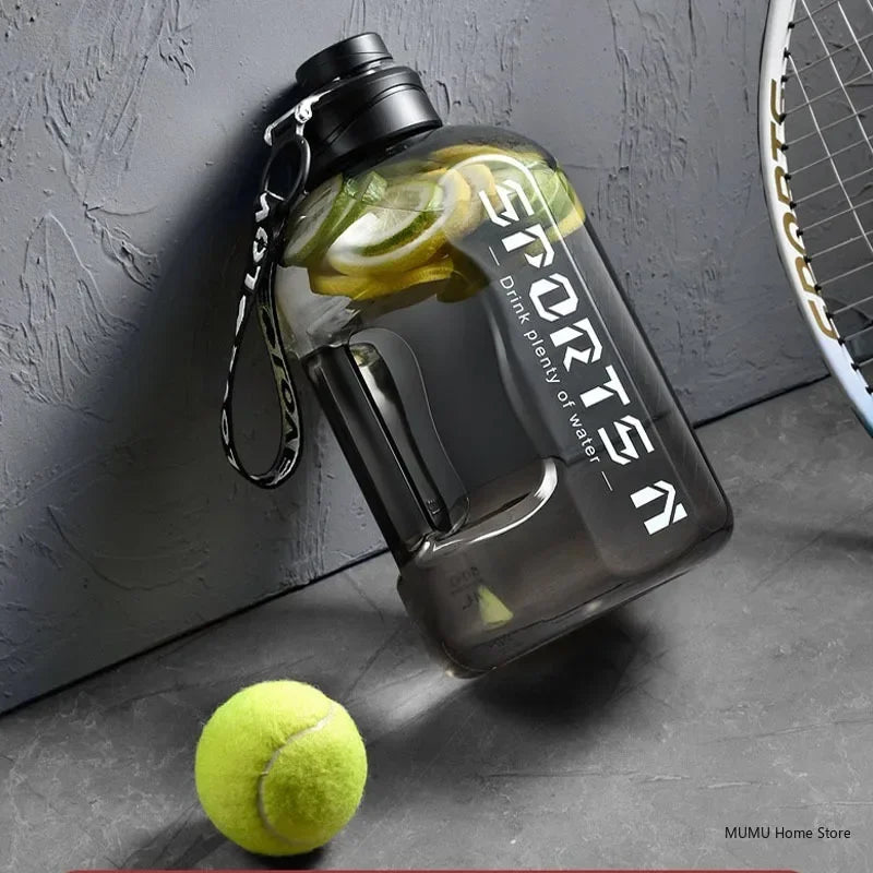 1.7L/2.7L/4L/5L bouteille d'eau de sport salle de sport cyclisme tasse Portable grande capacité bouteille d'eau pour Fitness Camping hommes eau Kellte