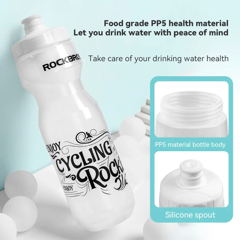 ROCKBROS Gourde Cycliste Ultra-Légère en Silicone (600ml)