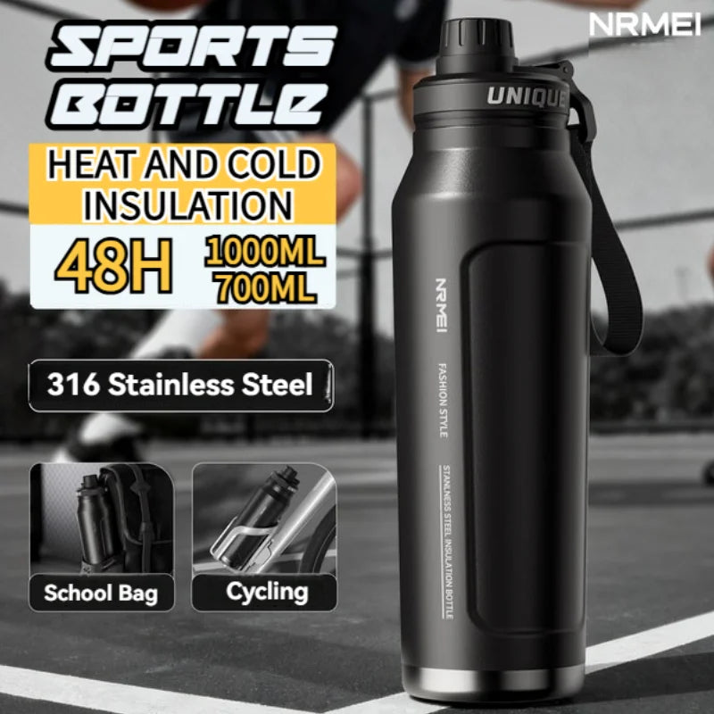 Thermos Isotherme Inox 1L Poignée