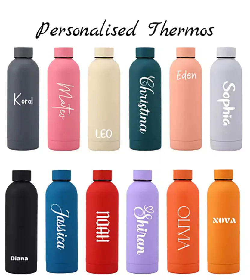 Gourde Isotherme Personnalisable Premium – Inox Double Paroi et Style Sport / 500ml