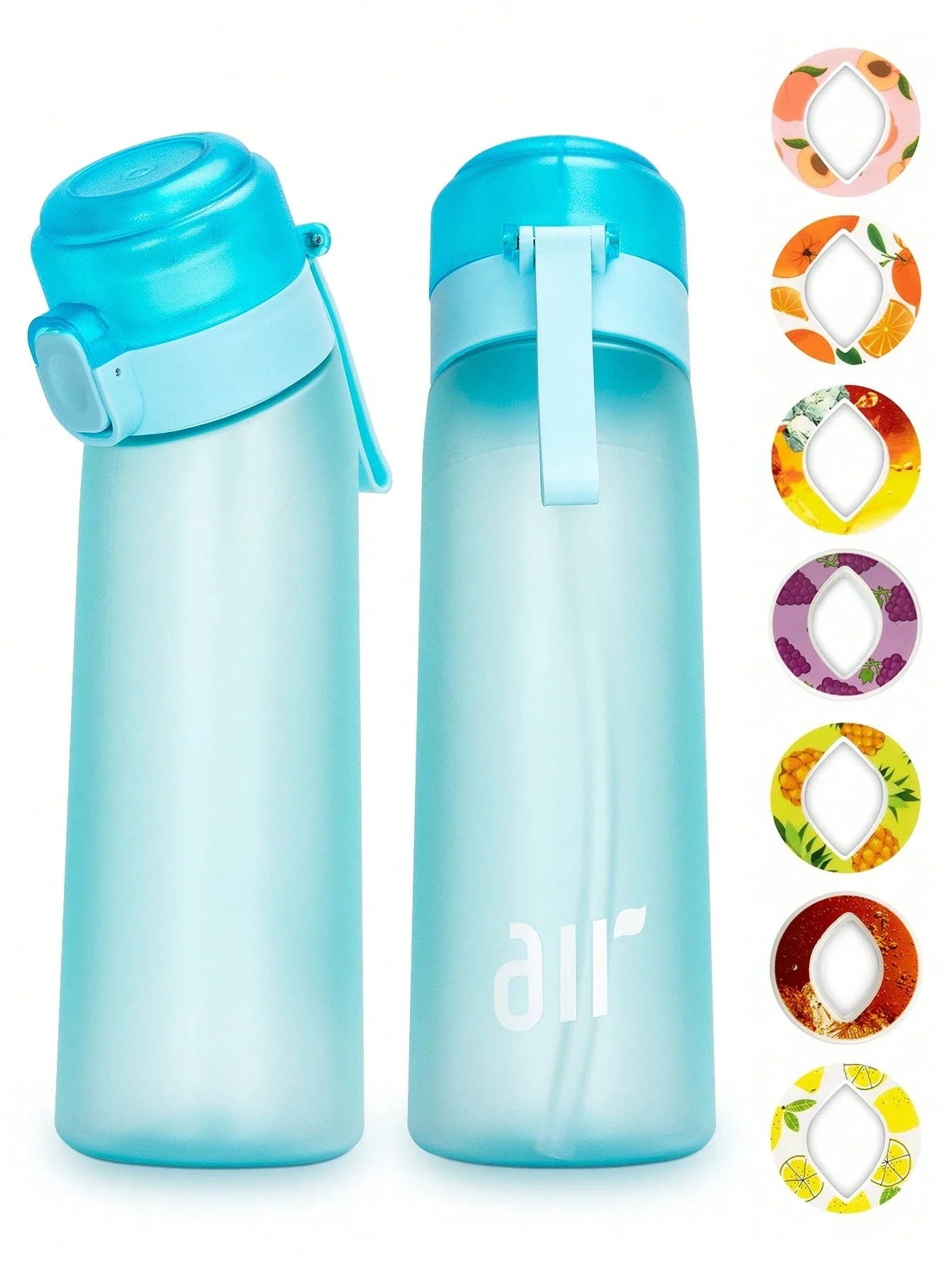 YOCITY Bouteille d'Eau Sport à Dosettes Aromatiques