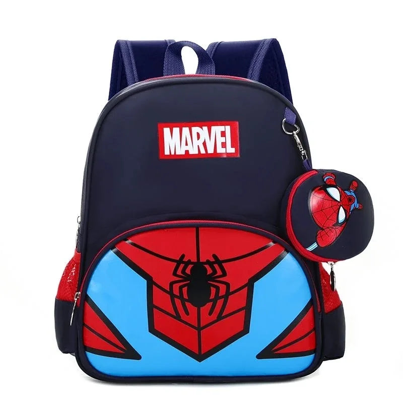 Sacs à dos pour garçons de dessin animé Marvel Spider-Man, nouveau sac pour enfants