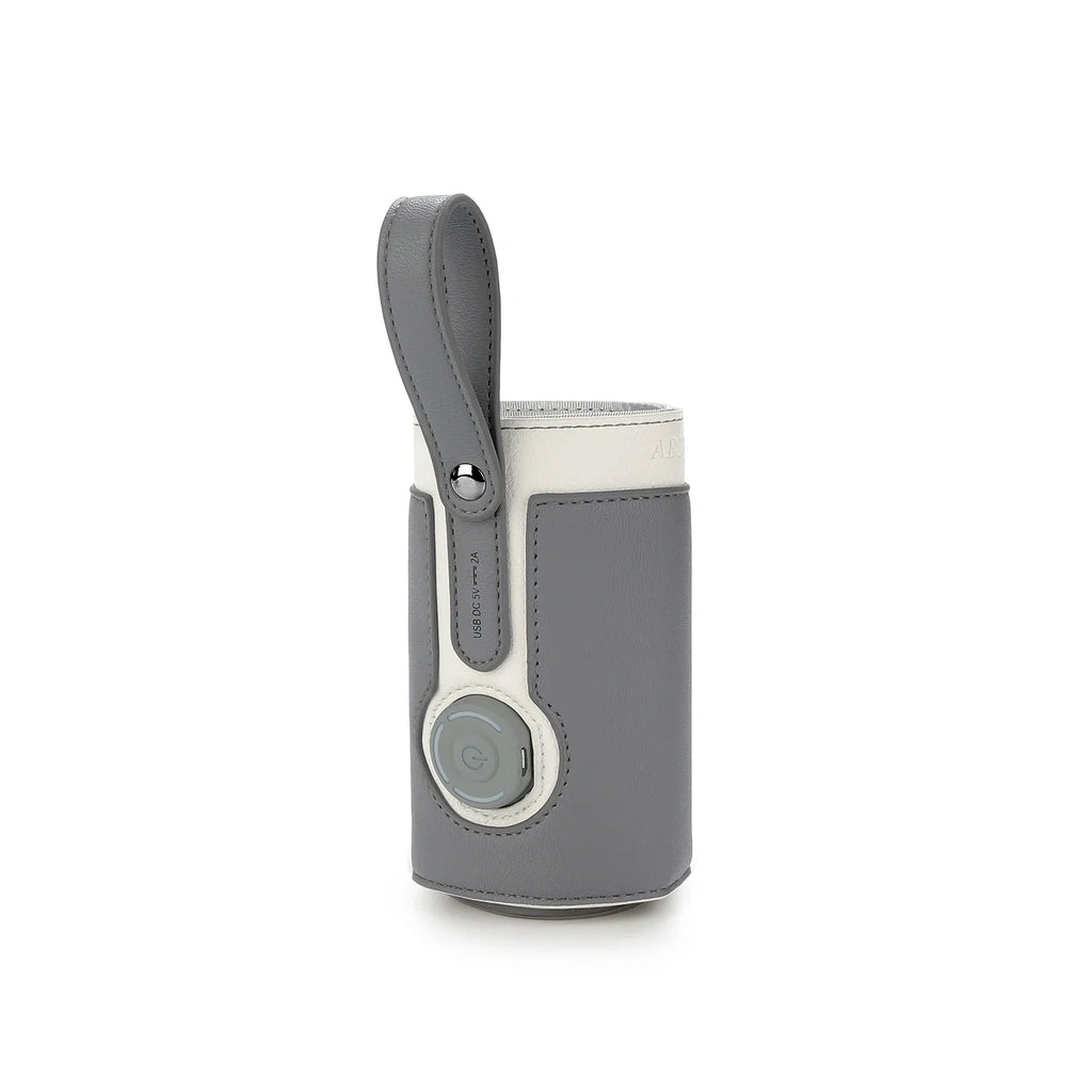 Chauffe-Biberon Nomade USB en Cuir PU – Température Réglable 3 Niveaux