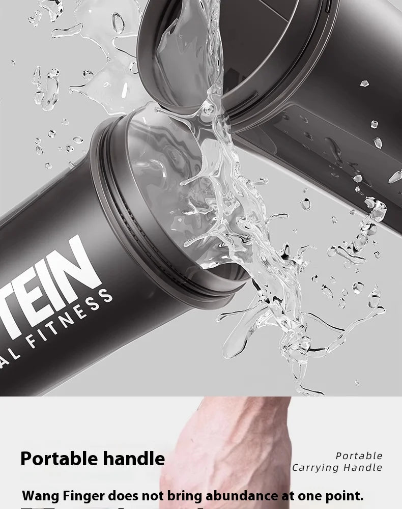 GIANXI Gourde de Fitness Réutilisable (Style Bicolore)