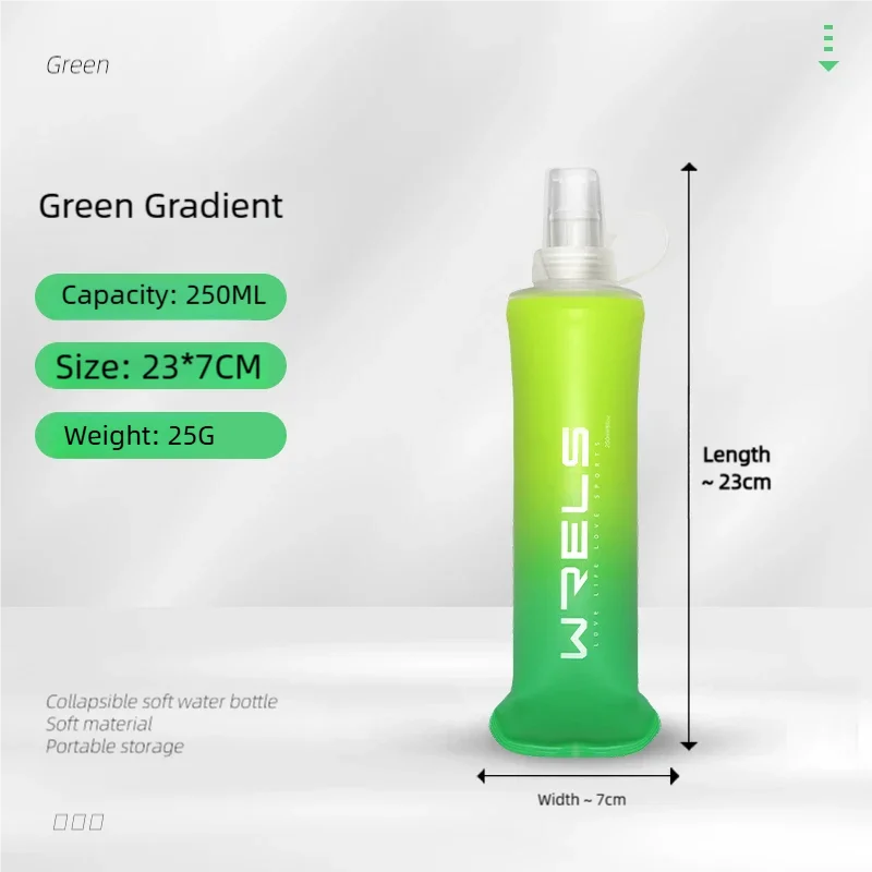 Gourde Souple Pliable en TPU (250ml / 500ml)