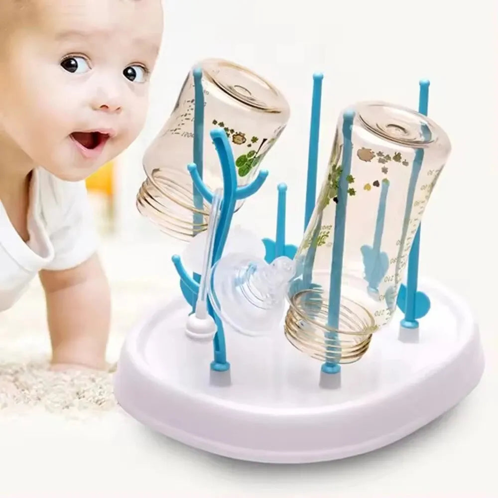 Égouttoir à Biberons Compact et Évolutif – Support de Séchage pour Accessoires Bébé