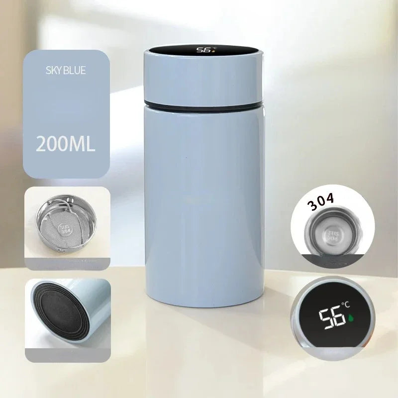 Mini Thermos Intelligent avec Affichage de la Température (200ml)