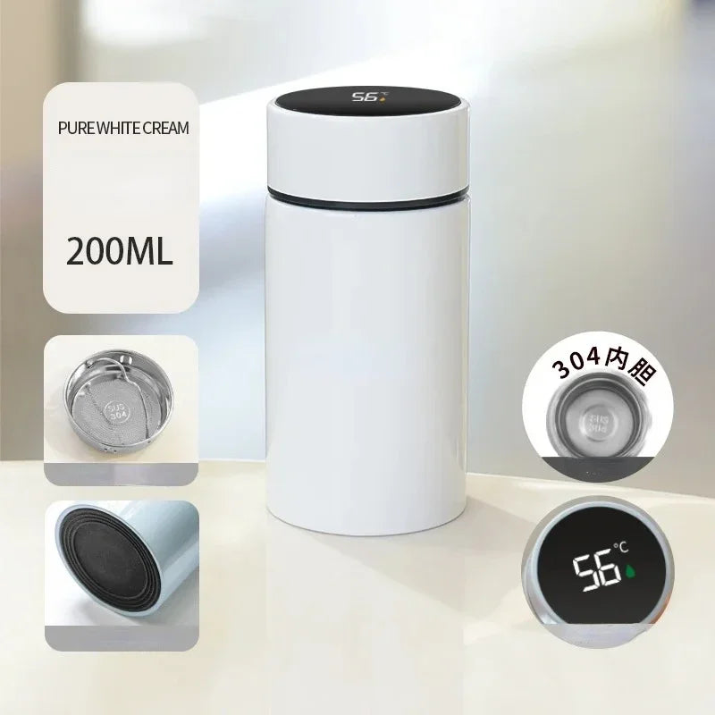 Mini Thermos Intelligent avec Affichage de la Température (200ml)