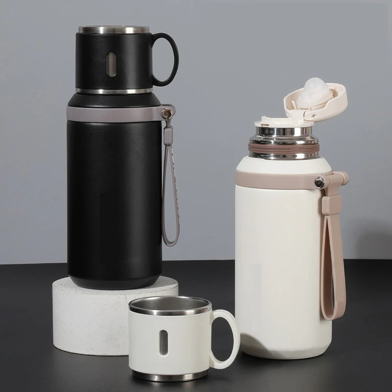 Mug Isotherme Business en Acier Inoxydable (600ml)