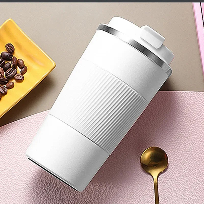 Mug Isotherme à Café en Acier Inoxydable (380ml / 510ml)