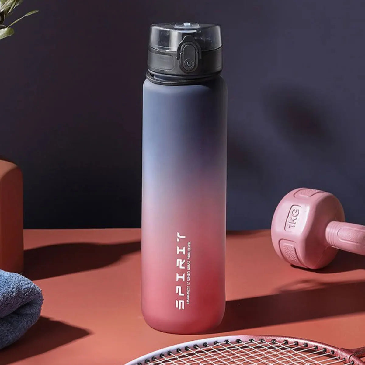 WIFEFUN Bouteille d'Eau de Sport Dégradée