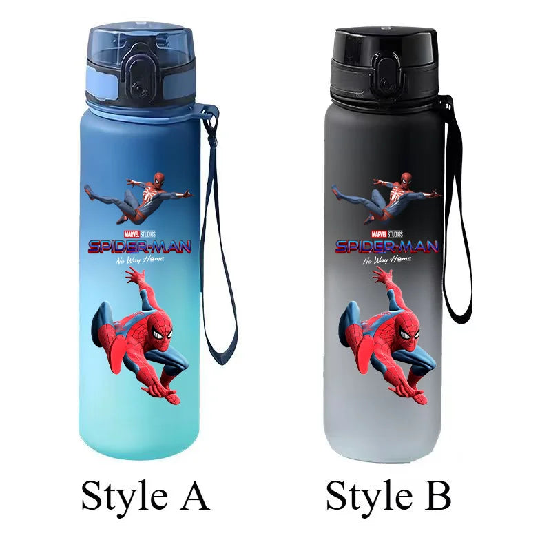 Gobelet anti-fuite à imprimé dégradé Spider-Man Venom, grande capacité, portable pour les voyages en plein air