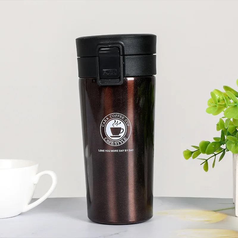 Mug Thermos de Voyage Étanche avec Filtre à Thé – Inox 304 Double Paroi