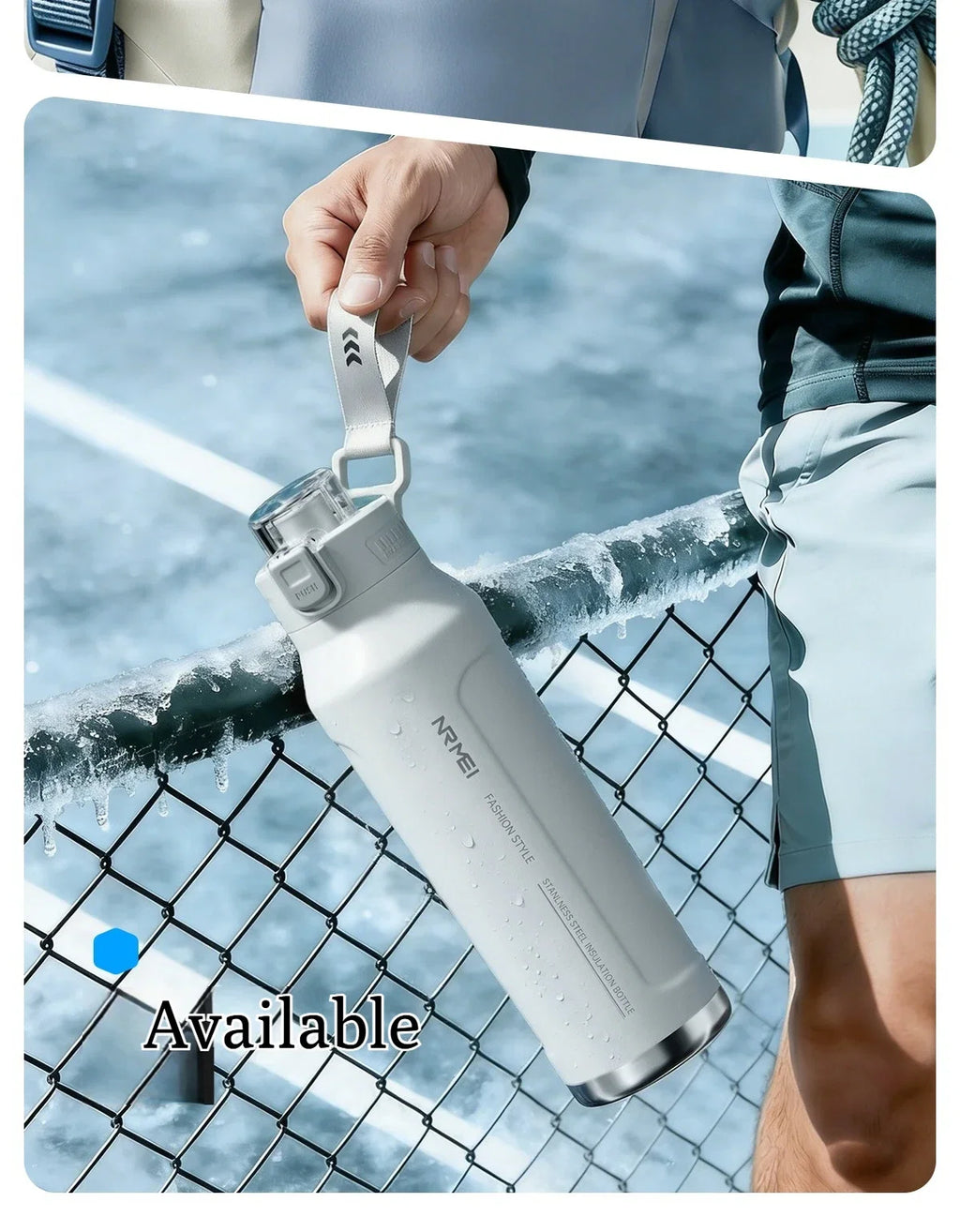 Gourde Thermos Haute Performance nRMEi – Inox 316 Double Paroi / Isolation 24H