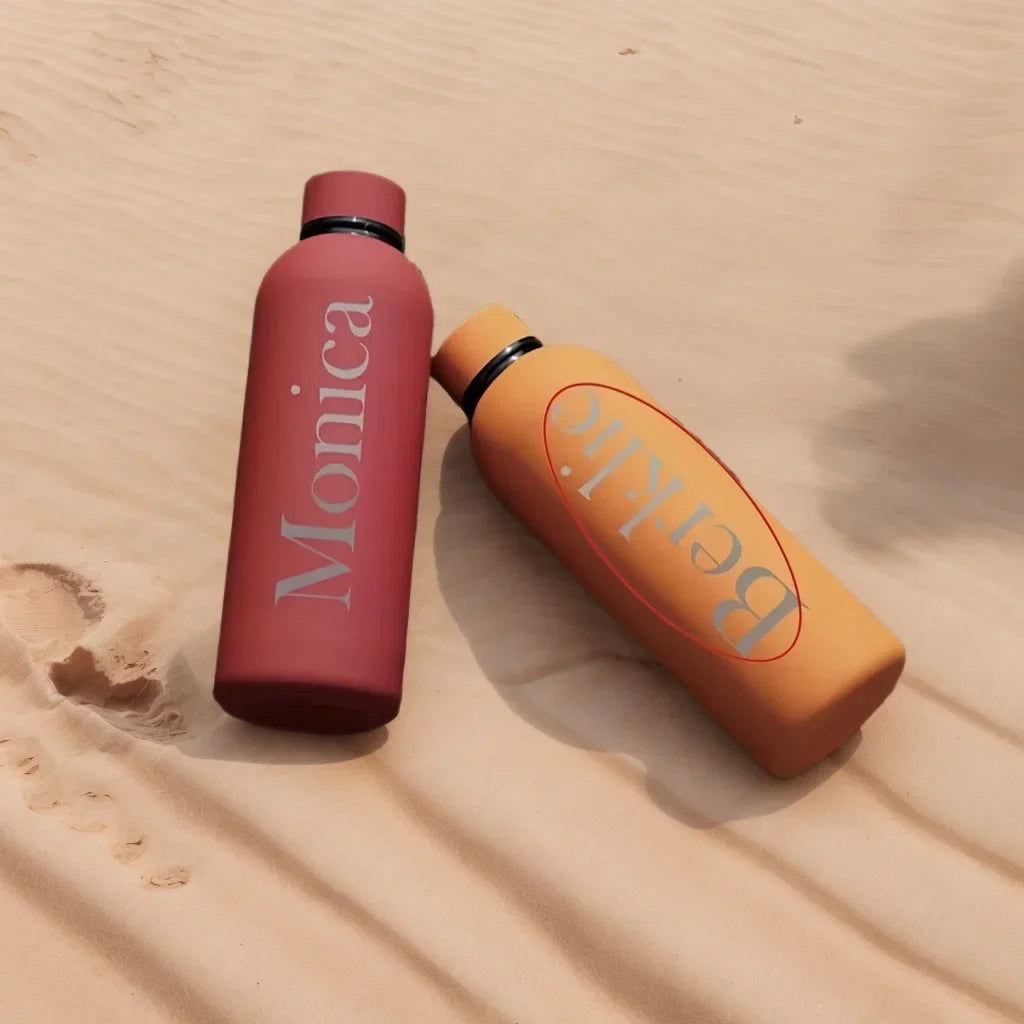 Gourde Isotherme Inox Personnalisée – Cadeau de Voyage Unique Chaud/Froid