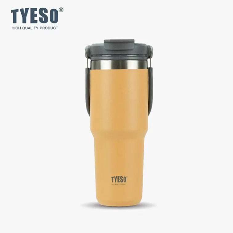 TYESO Thermos Tasse à Café avec Anse (600ml / 900ml / 1200ml)