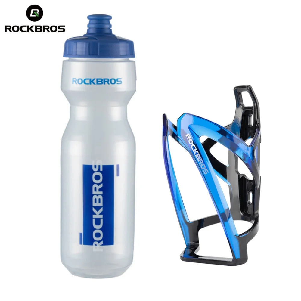 Pack Cyclisme ROCKBROS 2-en-1 – Gourde de Sport 750ml et Porte-Gourde Assorti