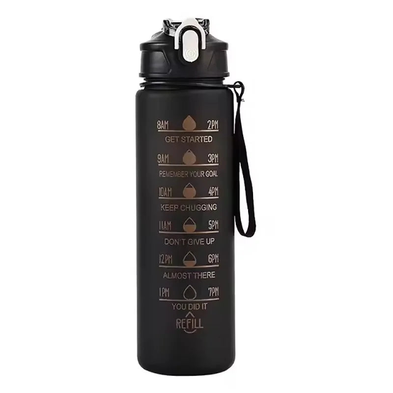 Gourde de Sport Légère à Ouverture Rapide (750ml / 900ml)