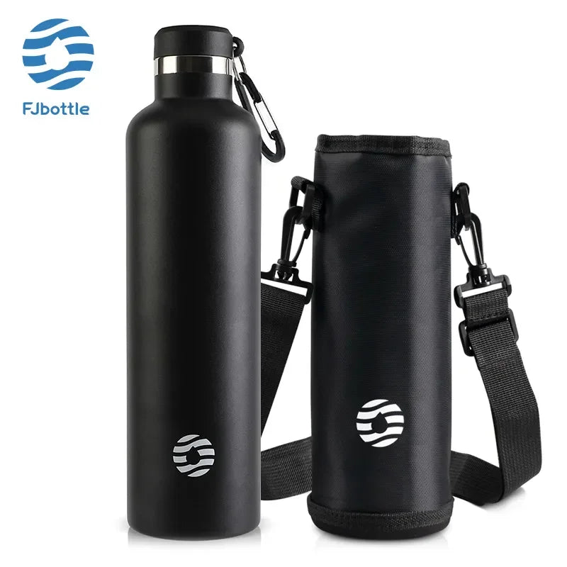 Gourde Isotherme Inox FEIJIAN 1L – Bouteille de Sport Étanche et Sans BPA