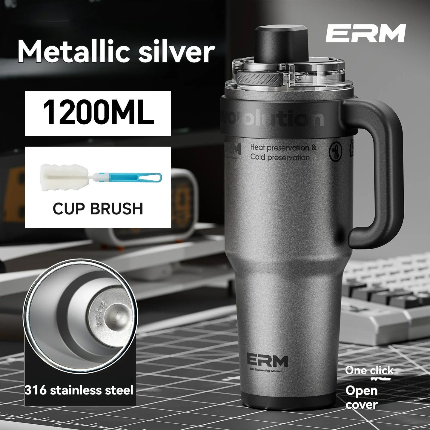 Thermos Isotherme Premium avec Revêtement Céramique