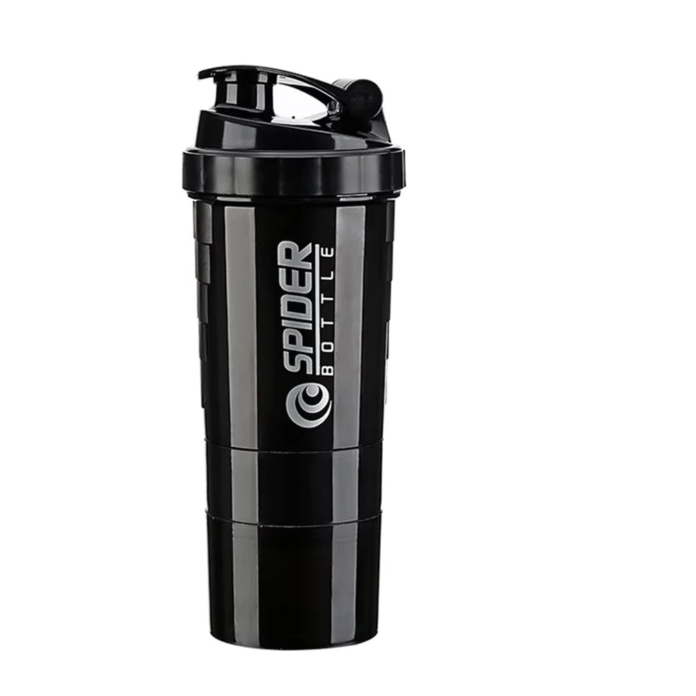 Shaker de Protéines à 3 Couches (Fitness &  Muscu)