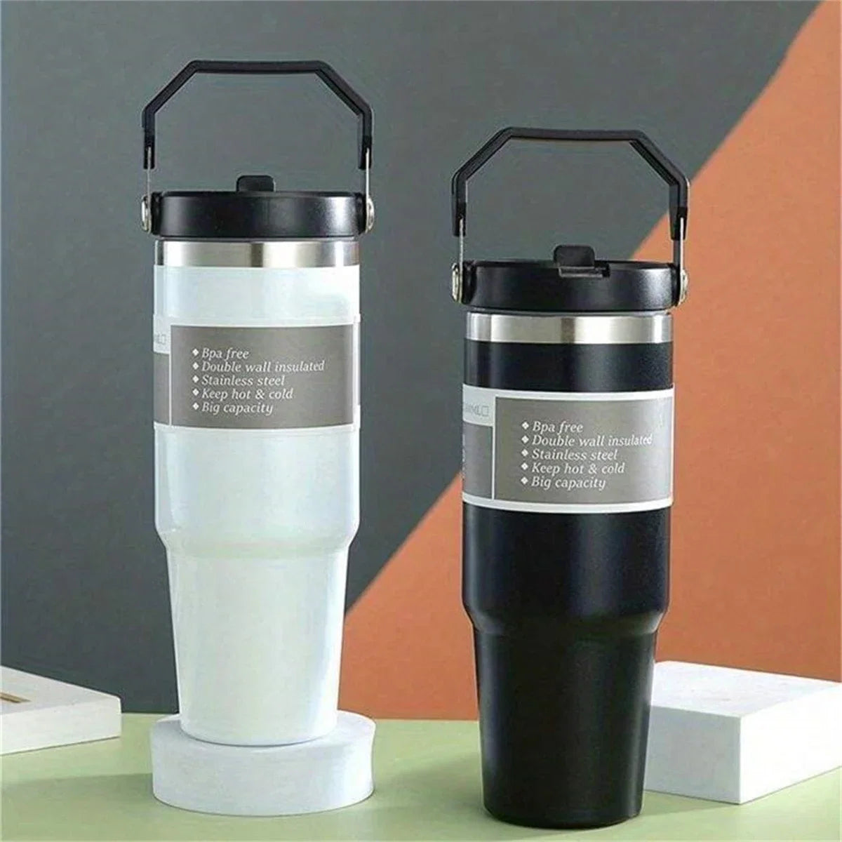 Gourde Isotherme Minimaliste en Inox – Bouteille sous Vide Haute Performance