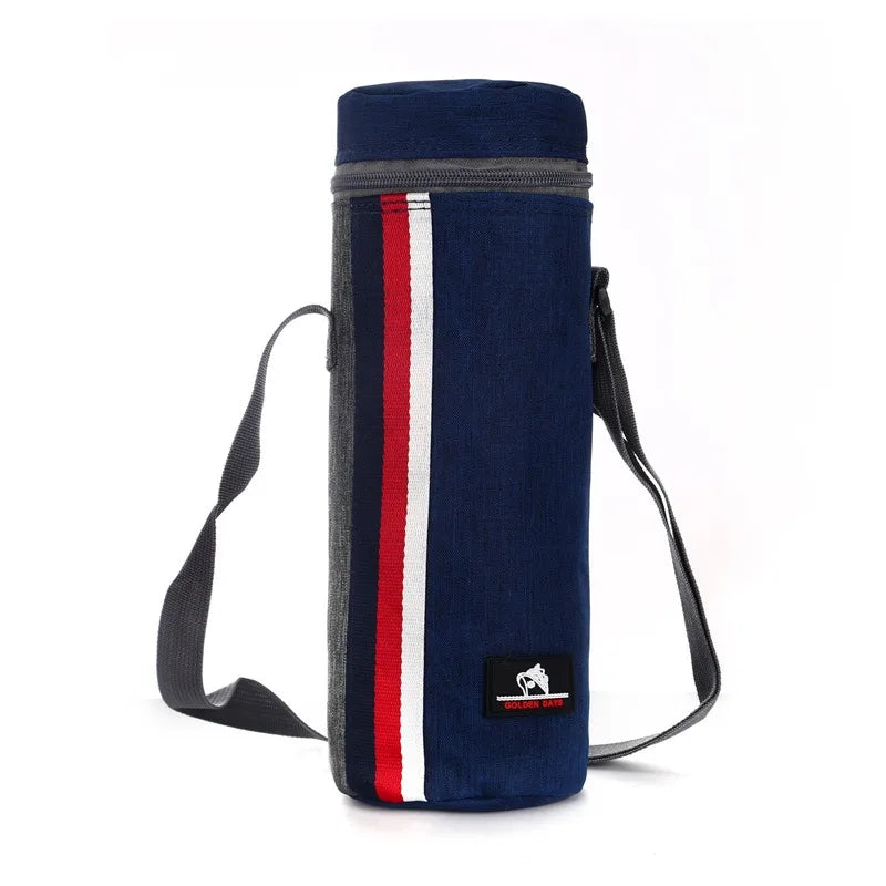 Sac Isotherme Portable en Tissu Oxford – Pochette de Transport pour Gourde