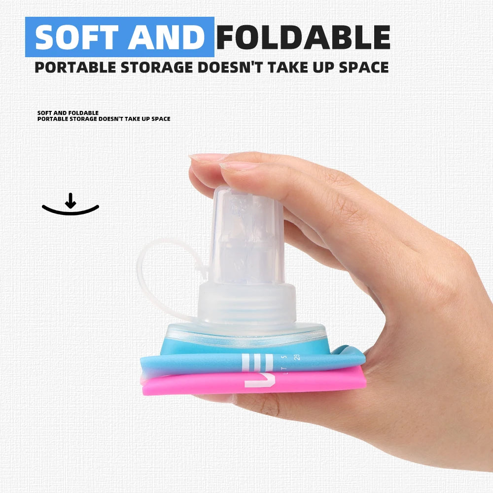 Gourde Souple Pliable en TPU (250ml / 500ml)
