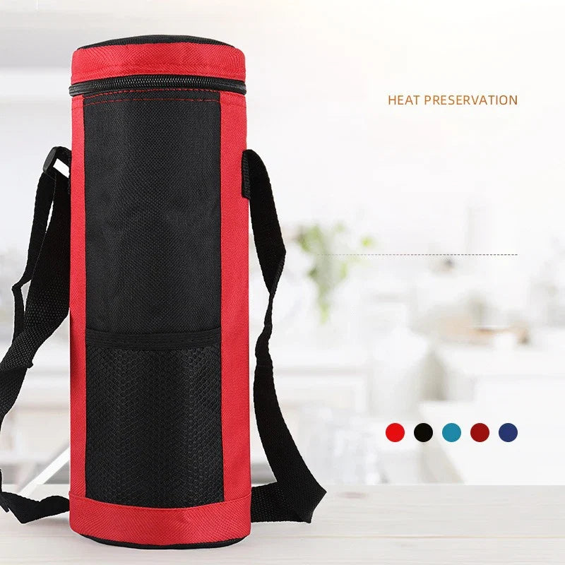Sac Isotherme Portable en Tissu Oxford – Pochette de Transport pour Gourde