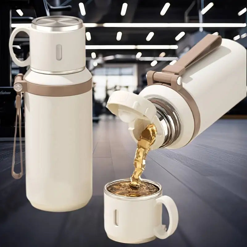 Mug Isotherme Business en Acier Inoxydable (600ml)